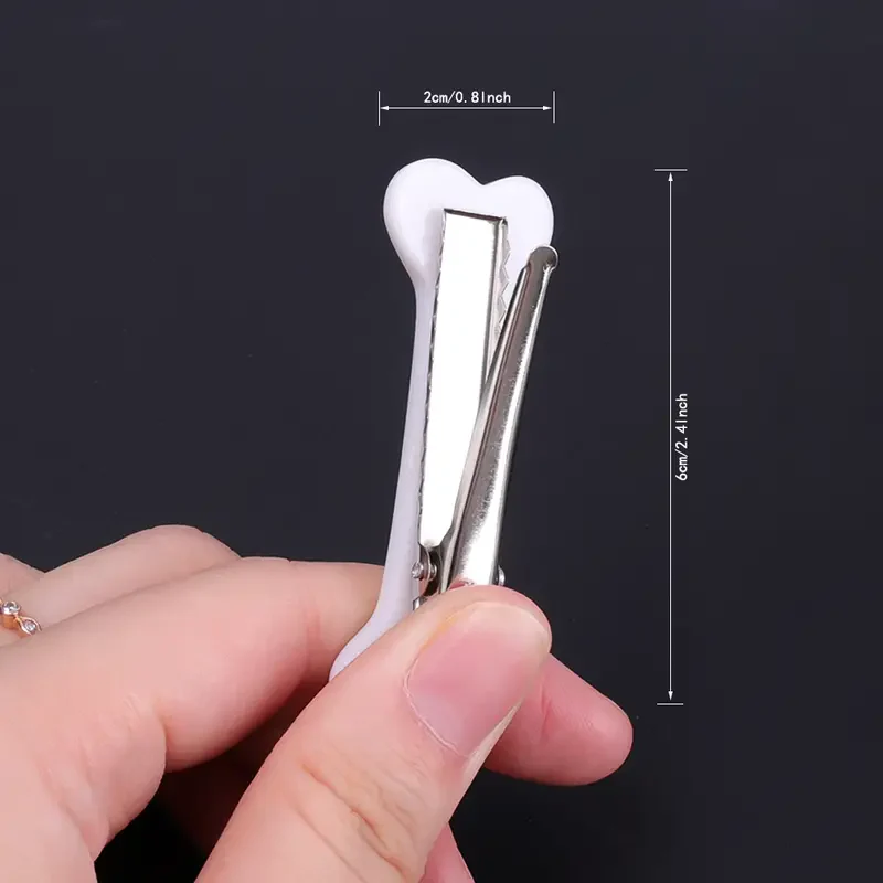 Hair Clips - Dog Bones - 2 pcs - Image 3
