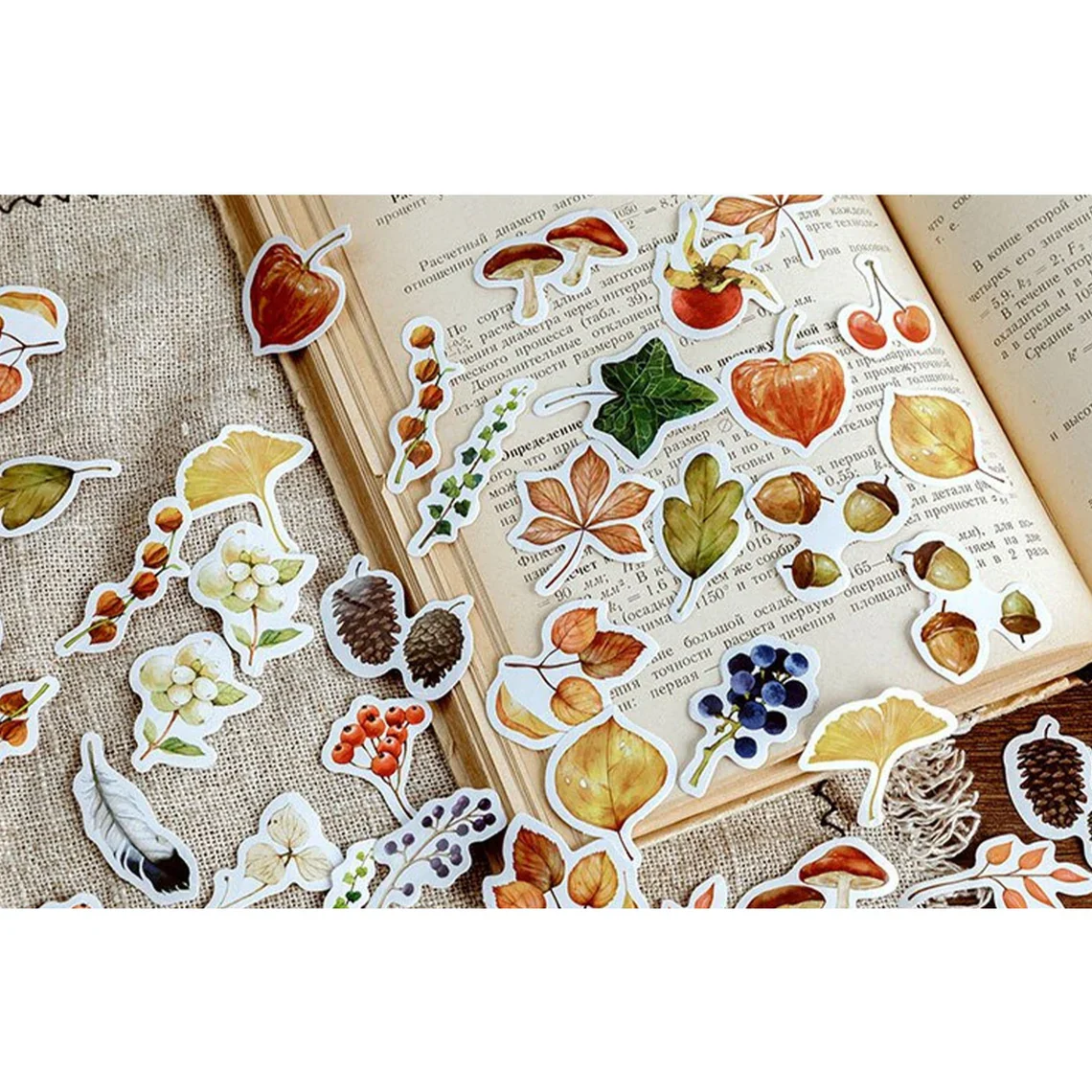 Sticker Box - Flight of the Fallens Leaves - 46 Stickers - Image 4