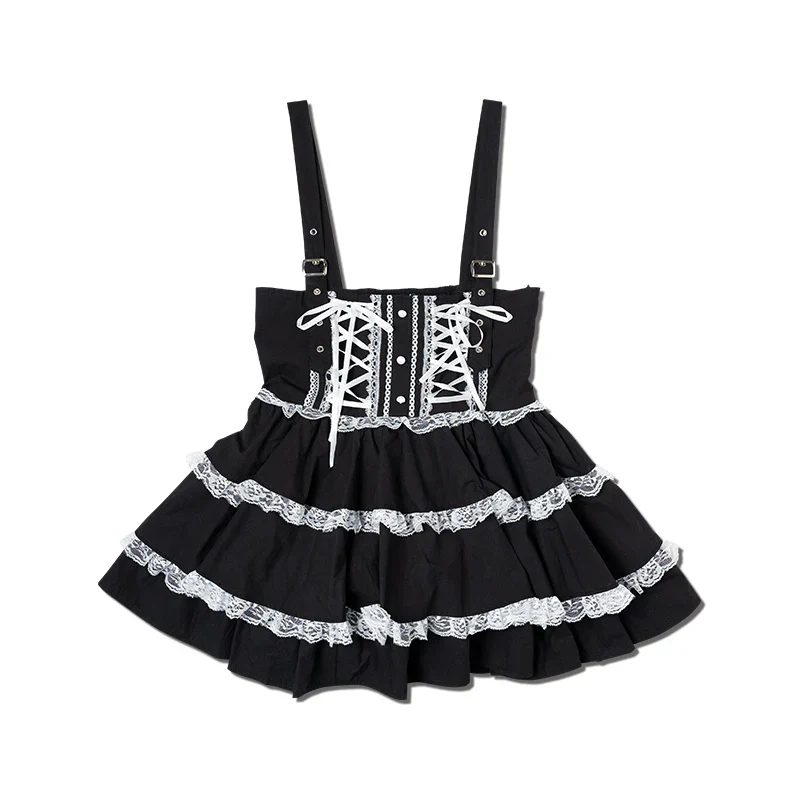 ACDC RAG Jumper Skirt - Black - Image 7