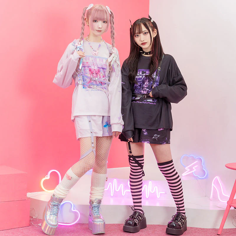 ACDC RAG x Peach☆Punch - Addictive Akuma Long Sleeve Tee - Image 8