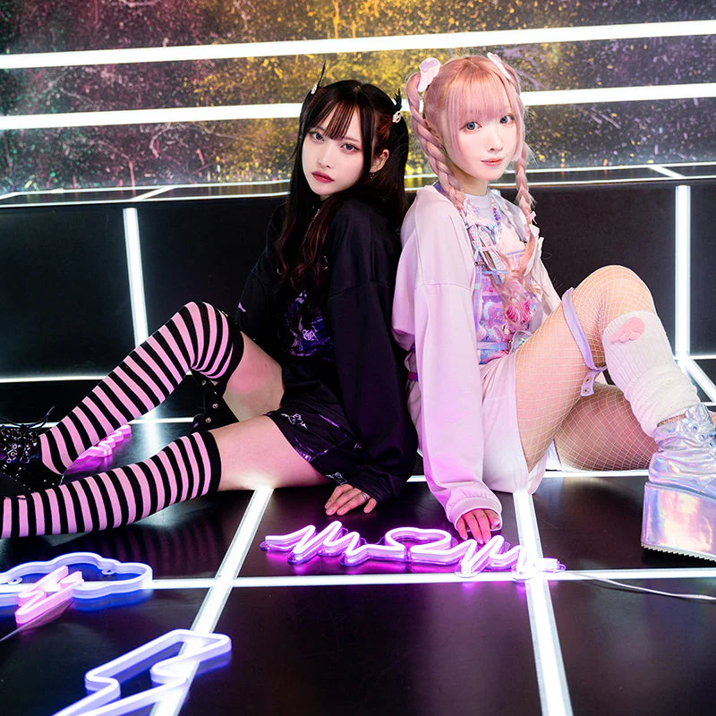 ACDC RAG x Peach☆Punch - Addictive Akuma Long Sleeve Tee - Image 9