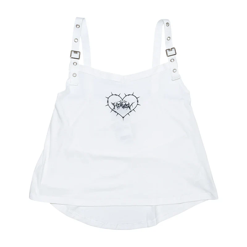 ACDC RAG - Angel Punk Camisole - White/Pastel Blue - Image 10