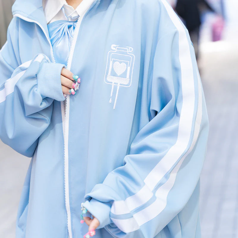 ACDC RAG Blood Pack Jersey Jacket - Pastel Blue Edition - Image 5