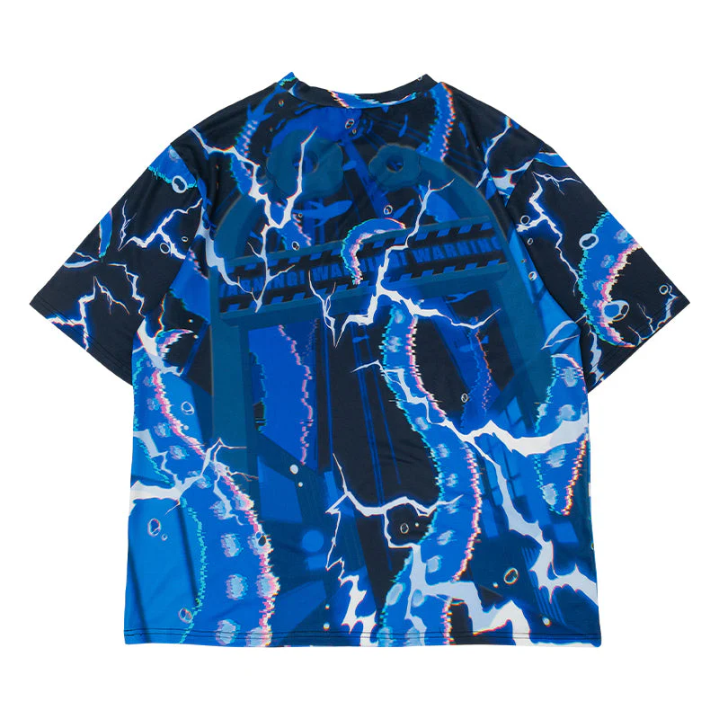 ACDC RAG - Cyber Octopus T-Shirt - Electric Depths & Flapjack Fury - Image 11