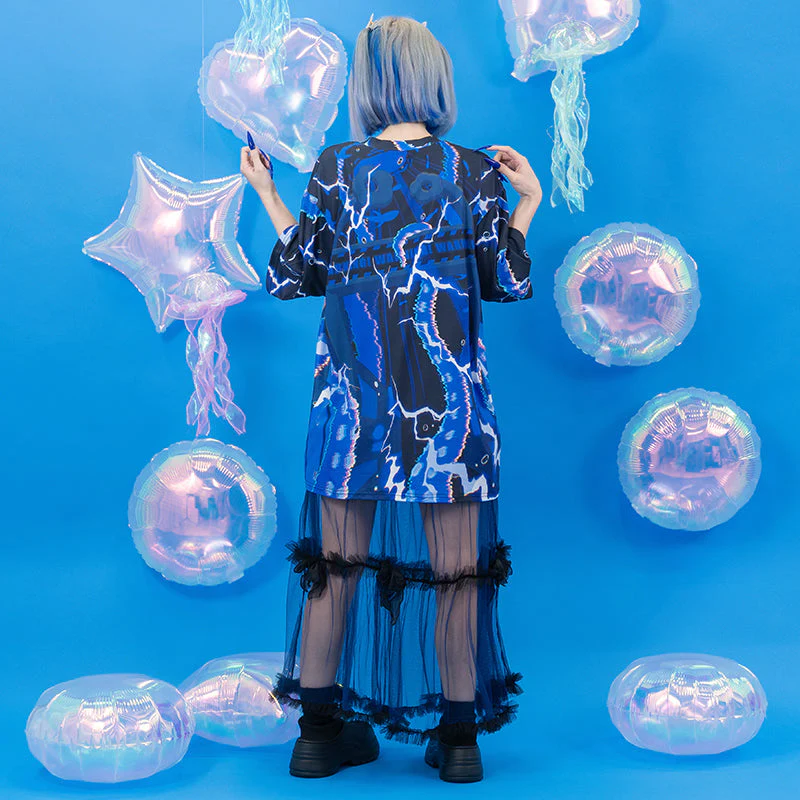 ACDC RAG - Cyber Octopus T-Shirt - Electric Depths & Flapjack Fury - Image 6