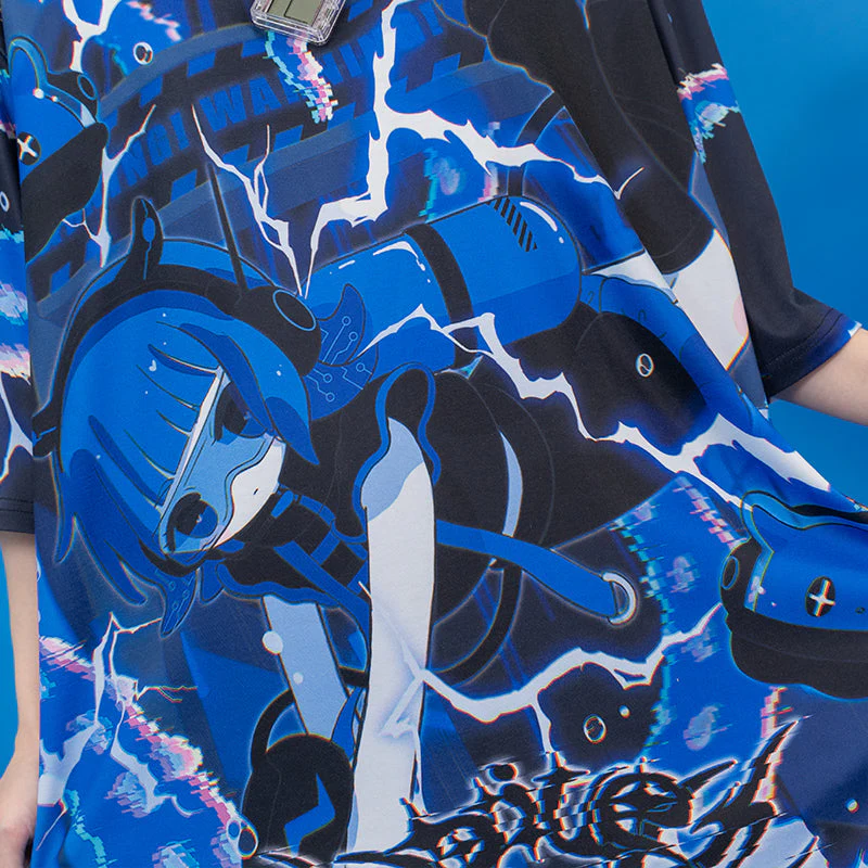 ACDC RAG - Cyber Octopus T-Shirt - Electric Depths & Flapjack Fury - Image 7