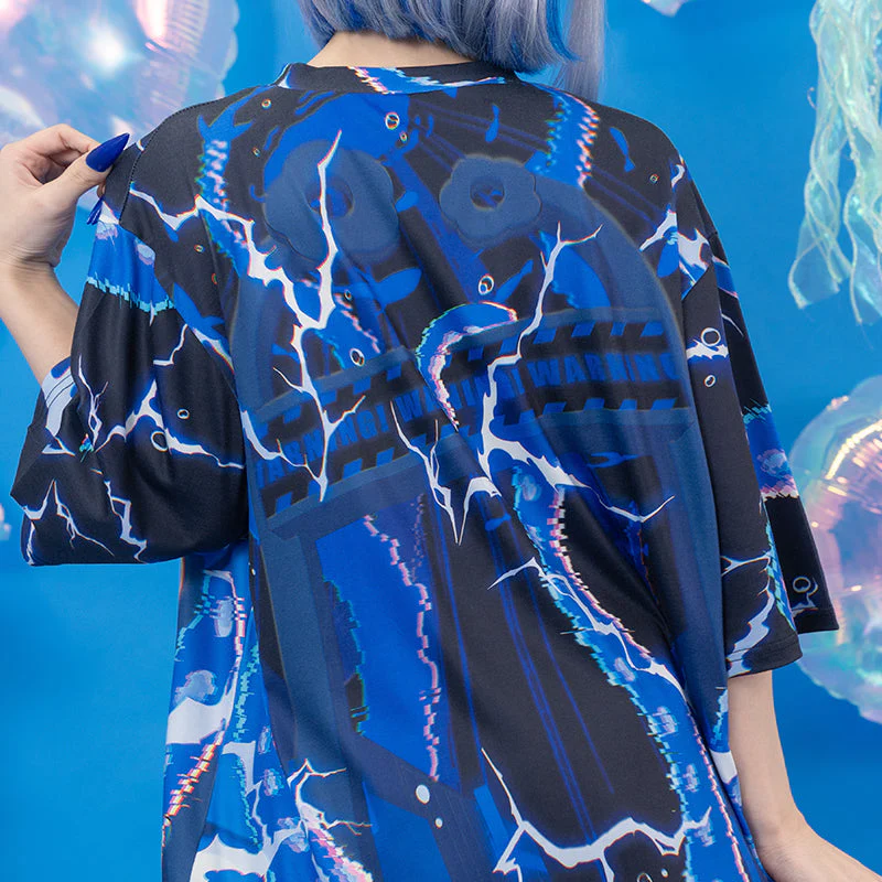 ACDC RAG - Cyber Octopus T-Shirt - Electric Depths & Flapjack Fury - Image 9