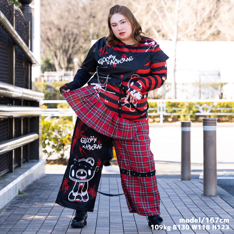 ACDC RAG x Gloomy Bear - Dark Plus Size Long Sleeve - Image 3