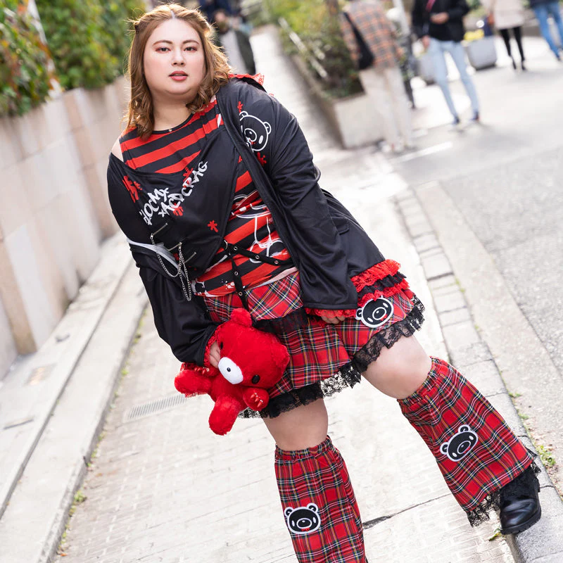 ACDC RAG x Gloomy Bear - Dark Plus Size Long Sleeve - Image 8