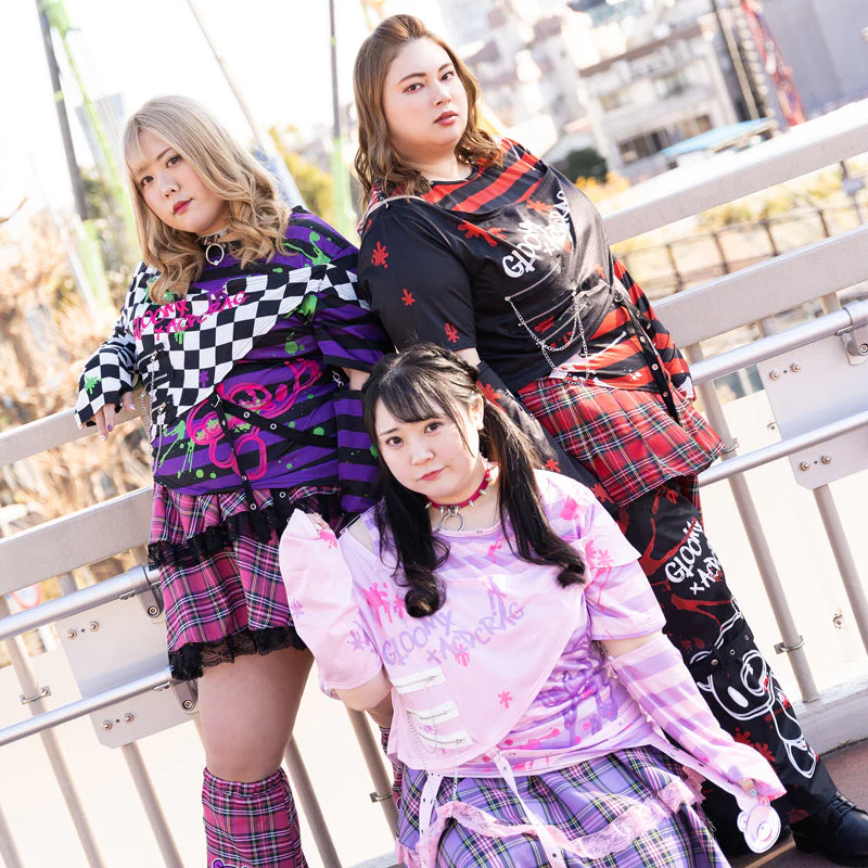 ACDC RAG x Gloomy Bear - Dark Plus Size Long Sleeve - Image 9