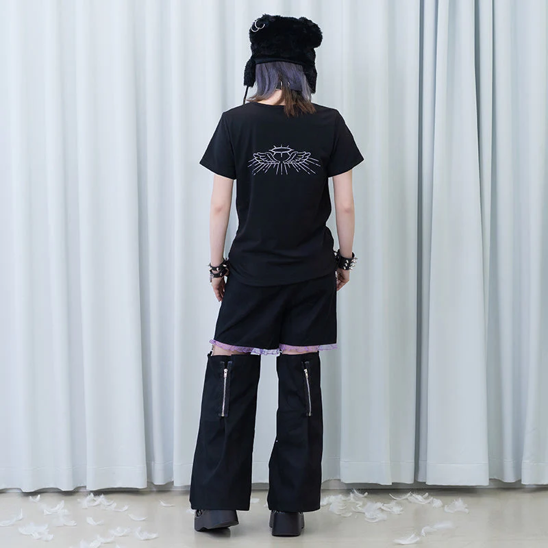 ACDC RAG Devil Punk T-Shirt - Black/Purple Edition - Image 4