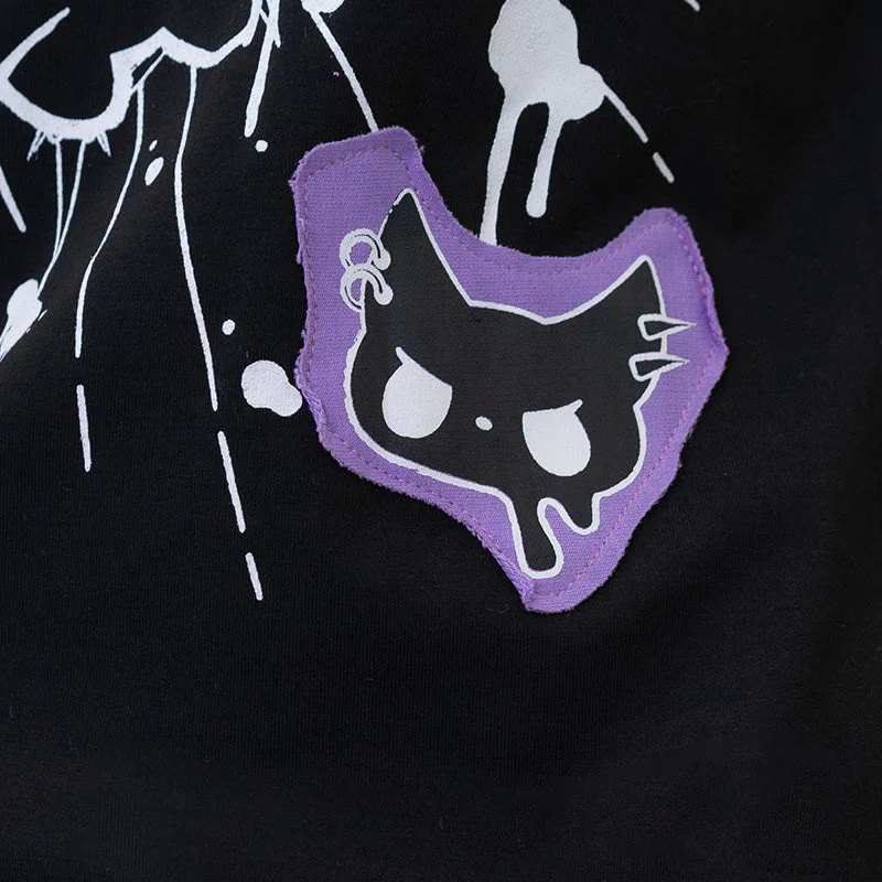 ACDC RAG Devil Punk T-Shirt - Black/Purple Edition - Image 6