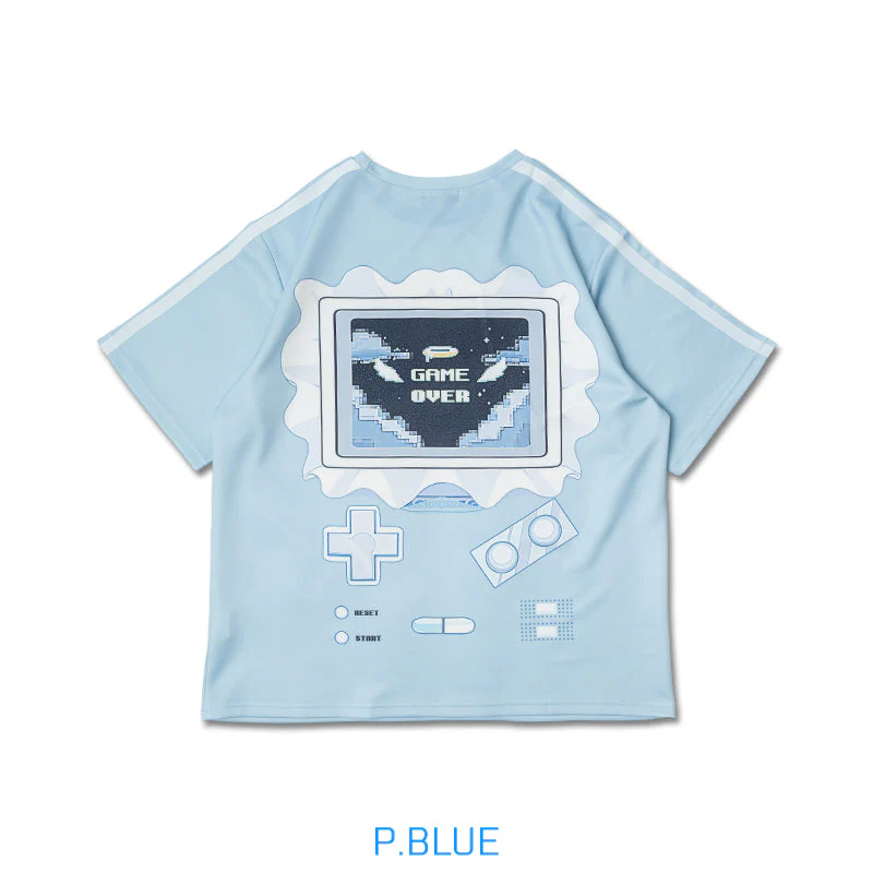 ACDC RAG Game Over T-Shirt - Pastel Blue Edition - Image 9