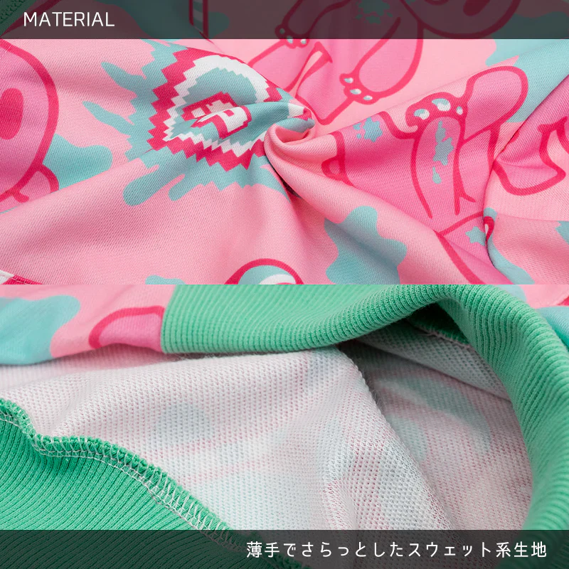 ACDC RAG Gloomy x Sophie Powers Candy Zip Hoodie - Pink/Mint - Image 12