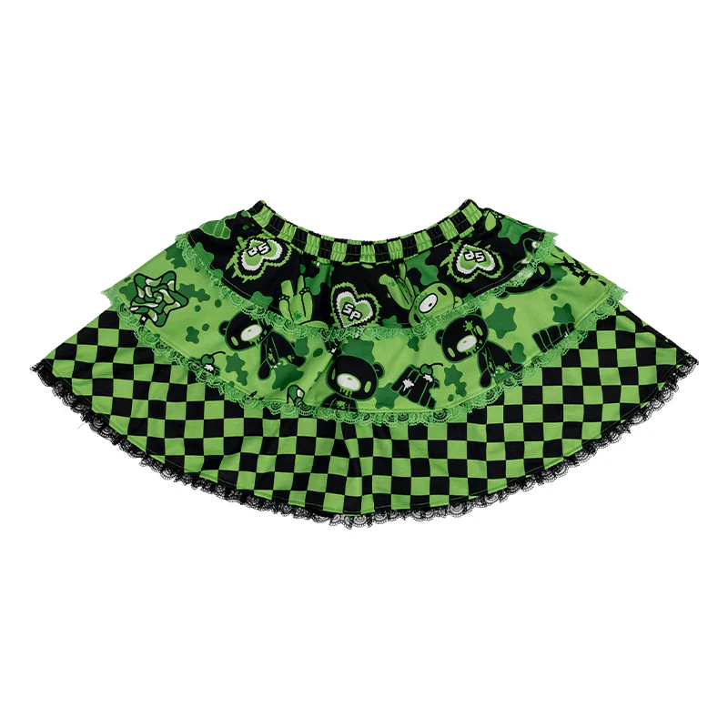 ACDC RAG Gloomy x Sophie Powers Jelly Skirt - Black/Green - Image 10