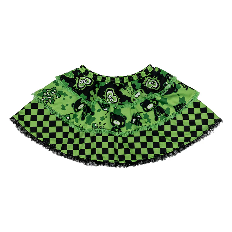 ACDC RAG Gloomy x Sophie Powers Jelly Skirt - Black/Green - Image 11