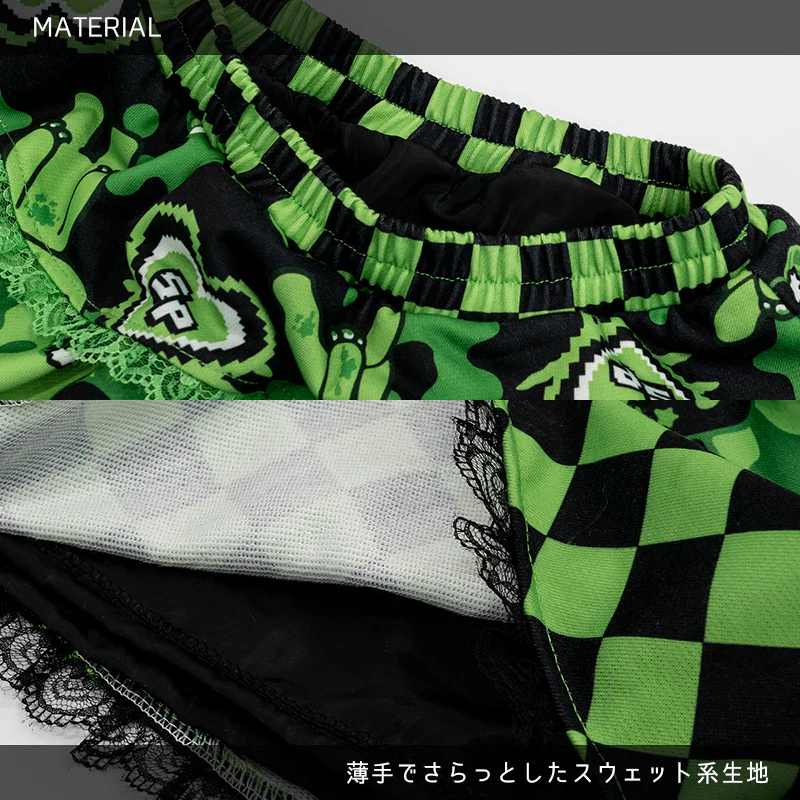 ACDC RAG Gloomy x Sophie Powers Jelly Skirt - Black/Green - Image 12