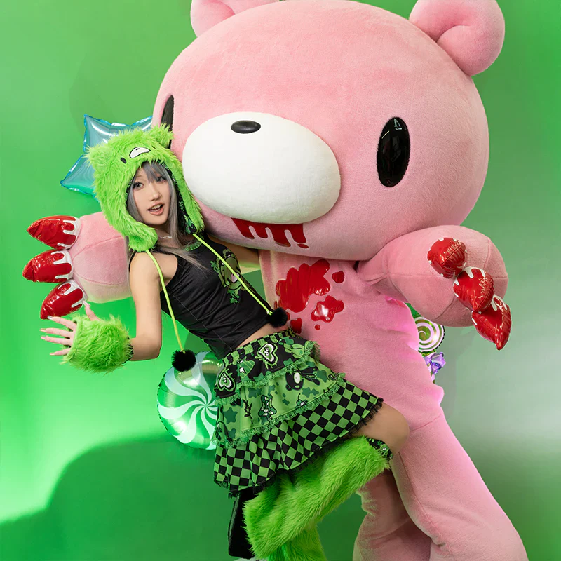 ACDC RAG Gloomy x Sophie Powers Jelly Skirt - Black/Green - Image 8