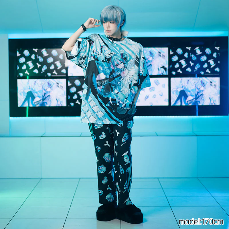 ACDC RAG × Hatsune Miku - Huge T-Shirt - Image 10