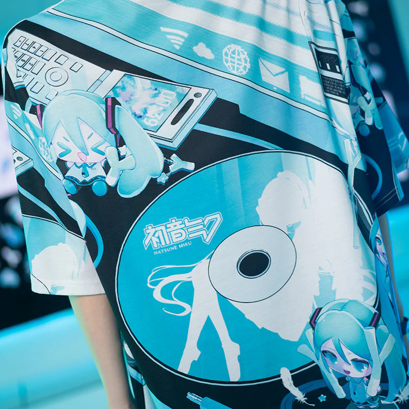 ACDC RAG × Hatsune Miku - Huge T-Shirt - Image 14