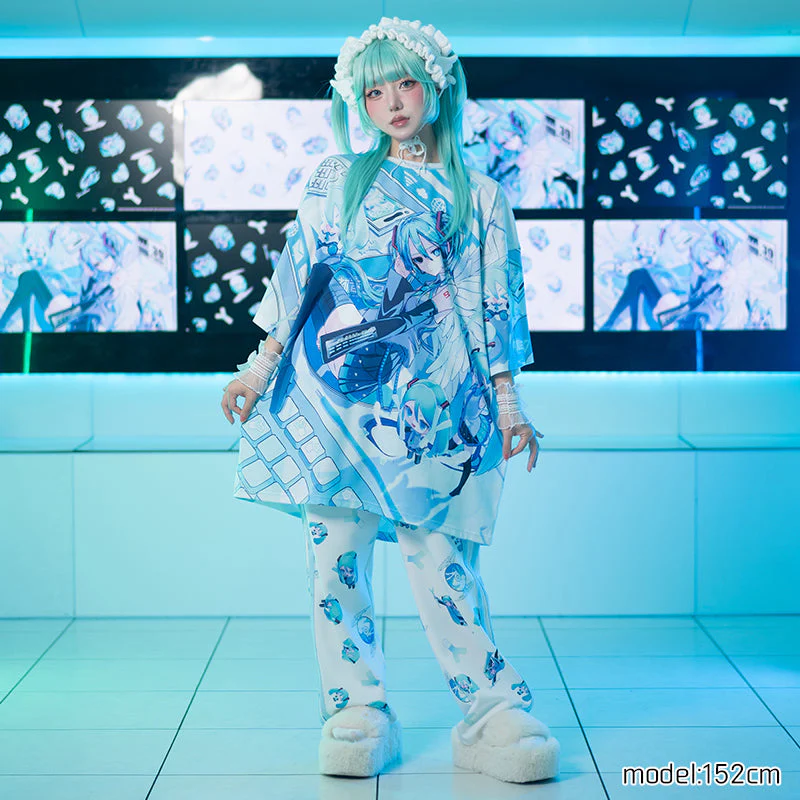 ACDC RAG × Hatsune Miku - Huge T-Shirt - Image 5
