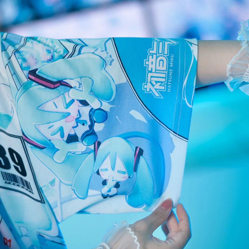 ACDC RAG × Hatsune Miku - Huge T-Shirt - Image 8