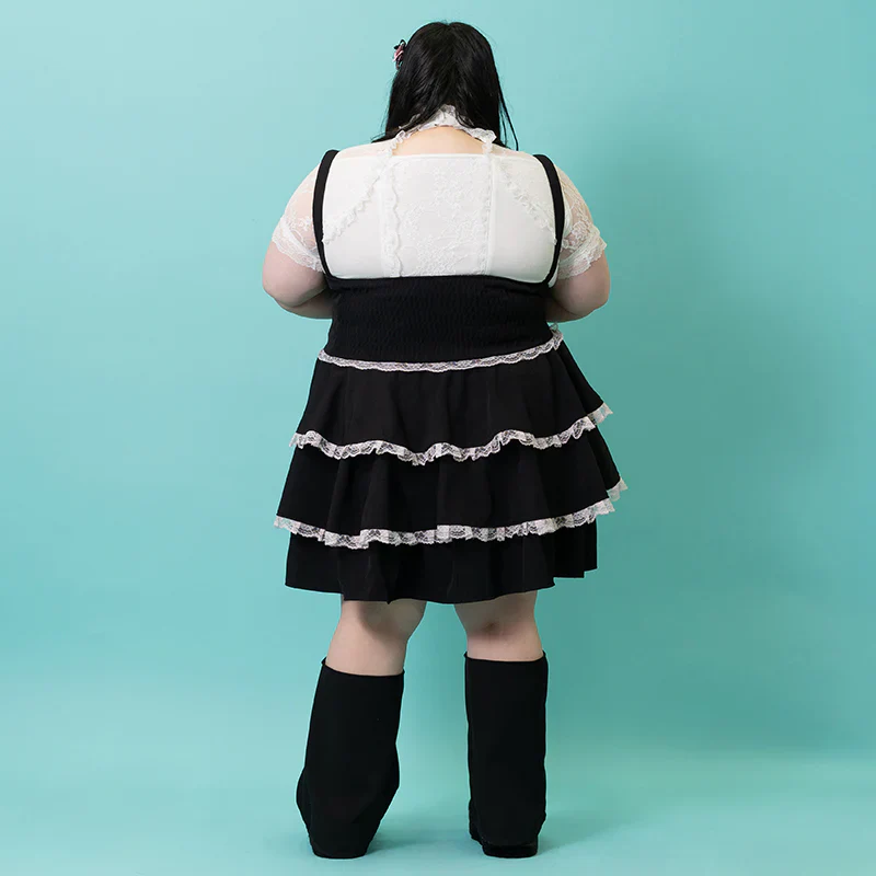 ACDC RAG Healing ♡ Heart Jumper Skirt - Plus Size - Image 4
