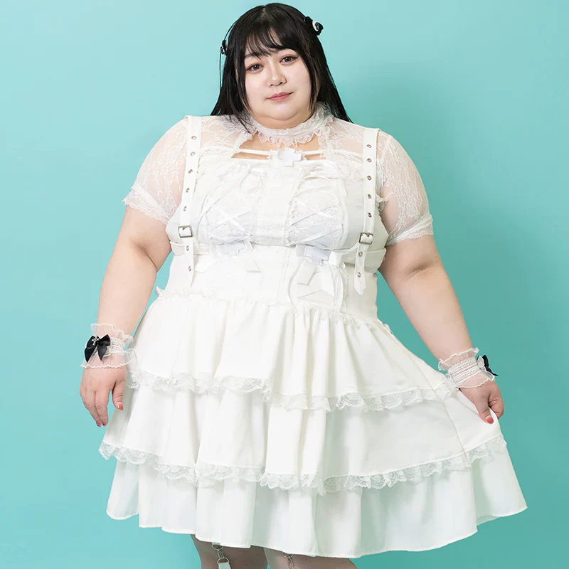 ACDC RAG Healing ♡ Heart Jumper Skirt - Plus Size - Image 8