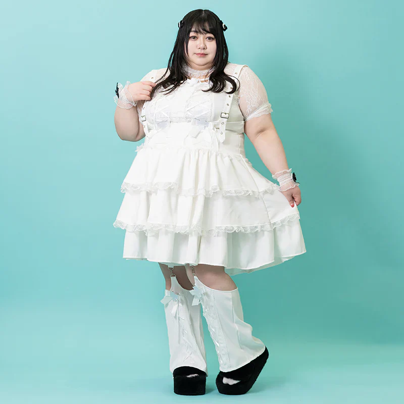 ACDC RAG Healing ♡ Heart Jumper Skirt - Plus Size - Image 9