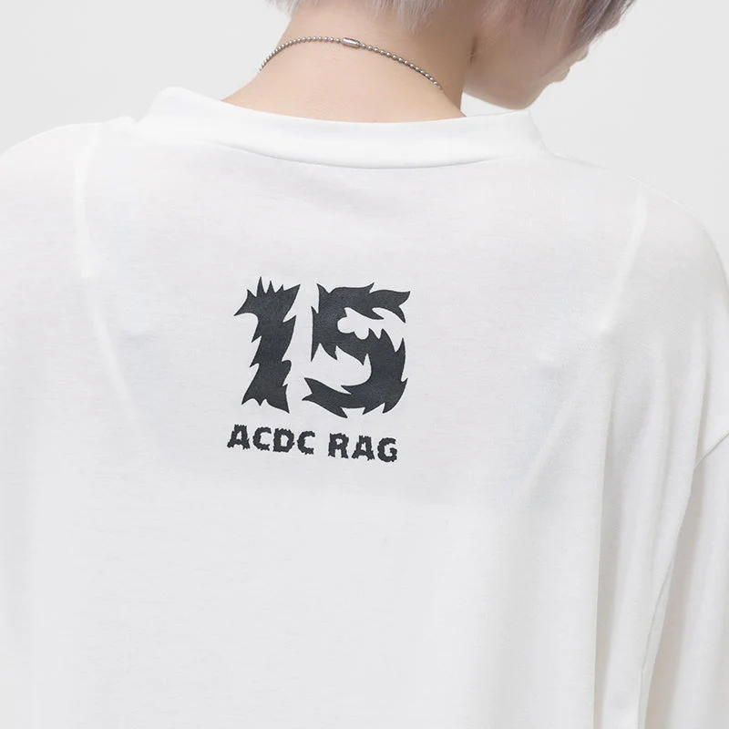 ACDC RAG × ICHIGO CHAN - Ribcage Angel Girl T-Shirt - White Edition - Image 10