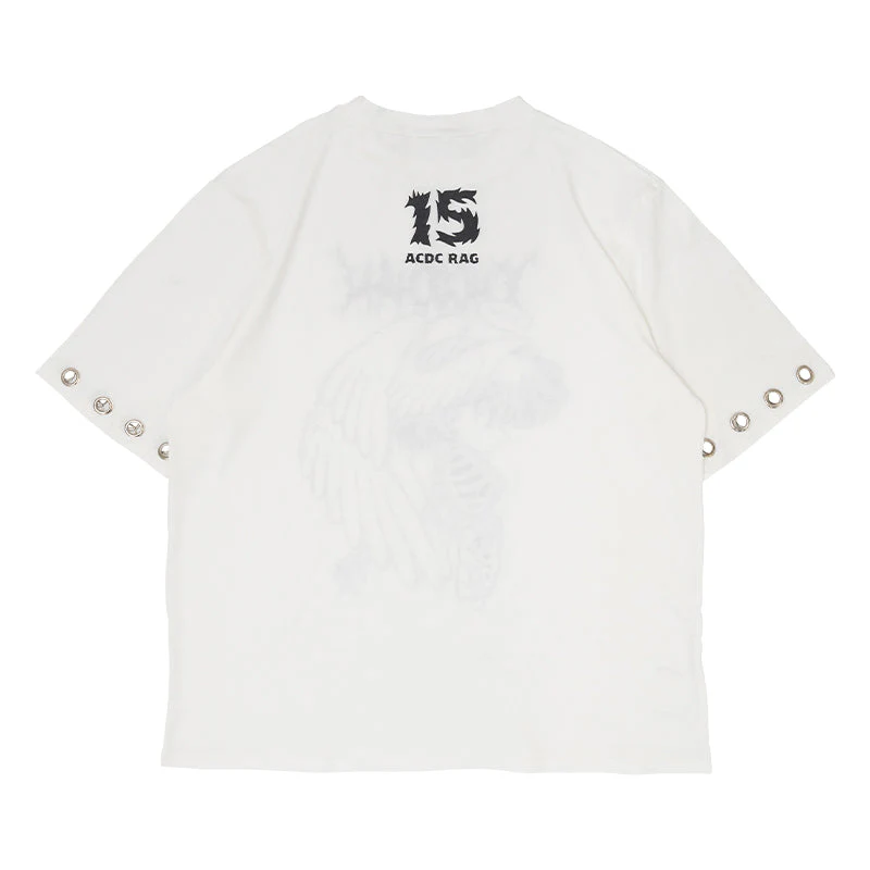 ACDC RAG × ICHIGO CHAN - Ribcage Angel Girl T-Shirt - White Edition - Image 12