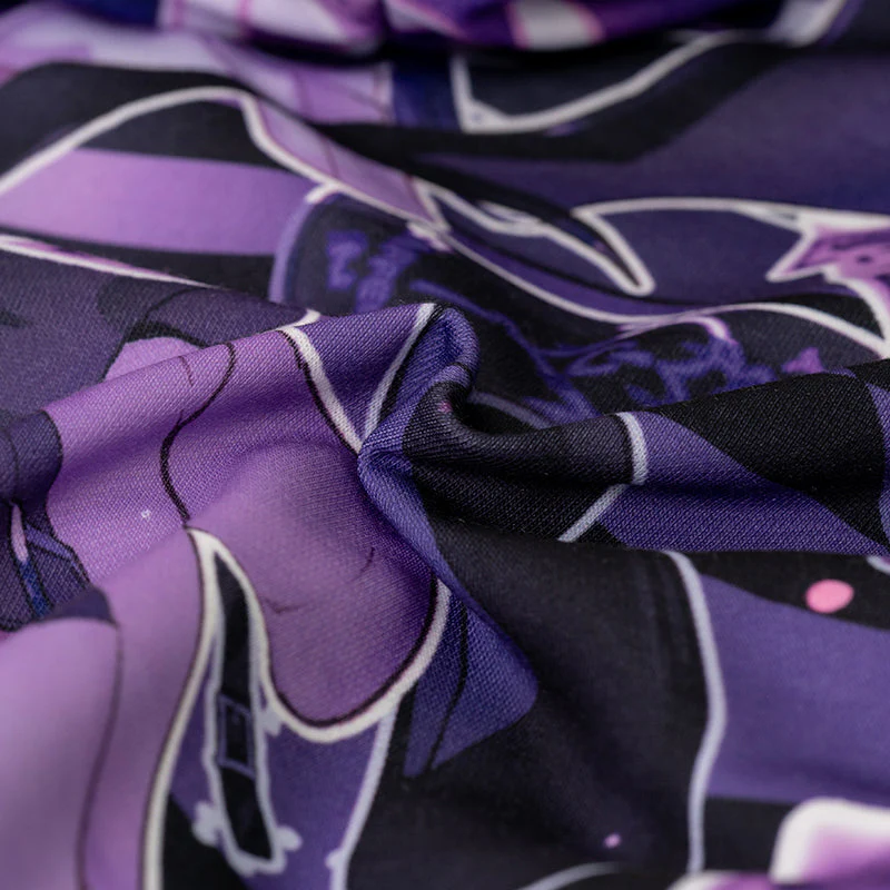 ACDC RAG × Peach ☆ Punch - Addictive Akuma Hoodie - Purple Edition - Image 9