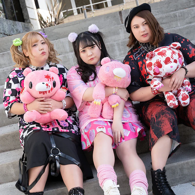 ACDC RAG x Gloomy Bear - Oversized Tee Shirt Pastel Pink - Image 12