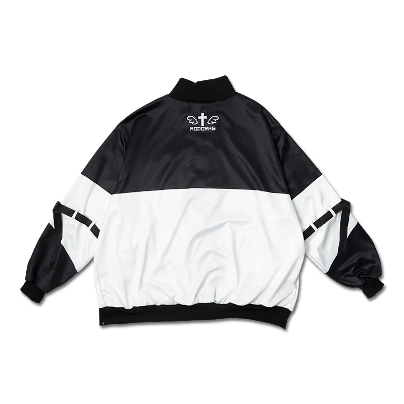 ACDC RAG Pixel Cat Jersey Jacket BK - Black/White - Image 12