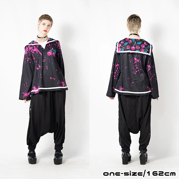 ACDC RAG Sailor Top - Poison Cherry Long Sleeves - Image 5