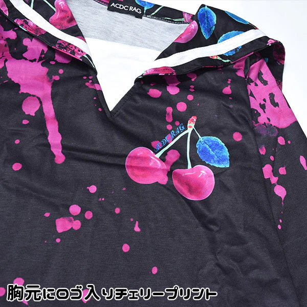 ACDC RAG Sailor Top - Poison Cherry Long Sleeves - Image 7