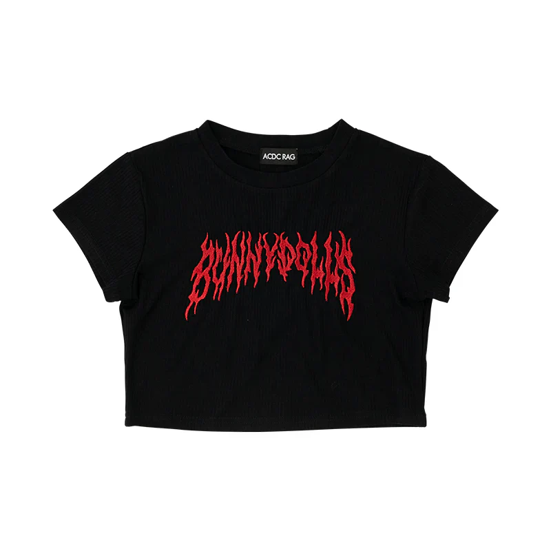 ACDC RAG Punky Bunny Chibi T-Shirt - Red - Image 10