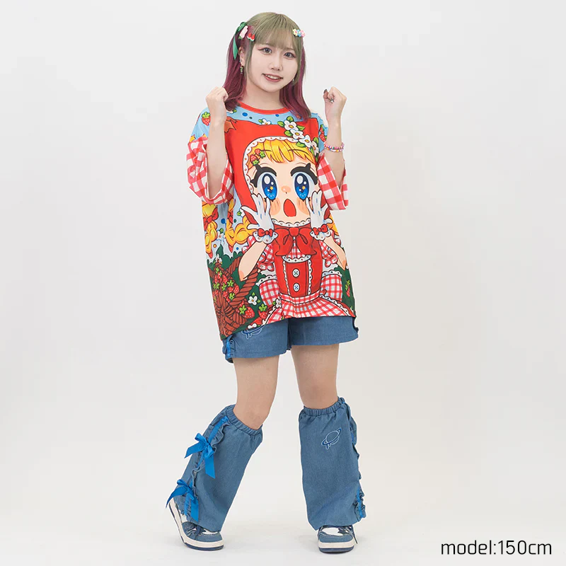 ACDC RAG Red’s Poppin Adventure T-Shirt - Red - Image 4