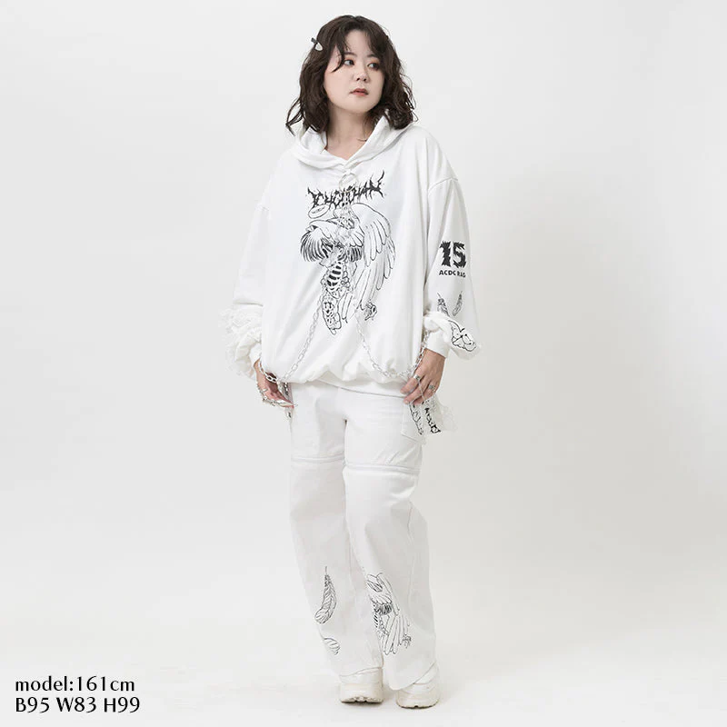 ACDC RAG Ribcage Angel Hoodie - Sinister Wings & Heavenly Screams - Image 11