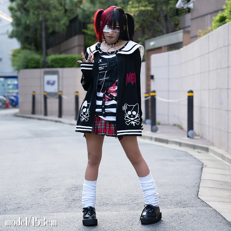 ACDC RAG Sailor Miao Hoodie - Black - Image 2