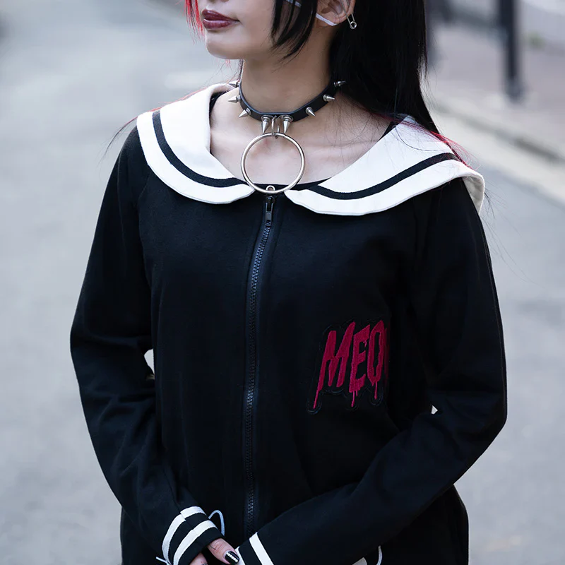 ACDC RAG Sailor Miao Hoodie - Black - Image 5