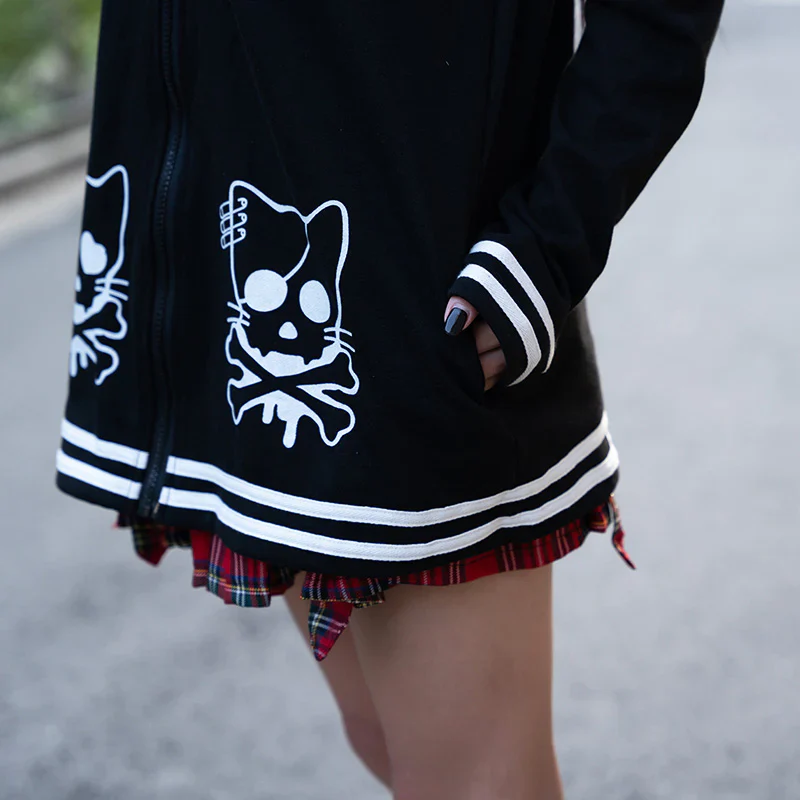 ACDC RAG Sailor Miao Hoodie - Black - Image 6