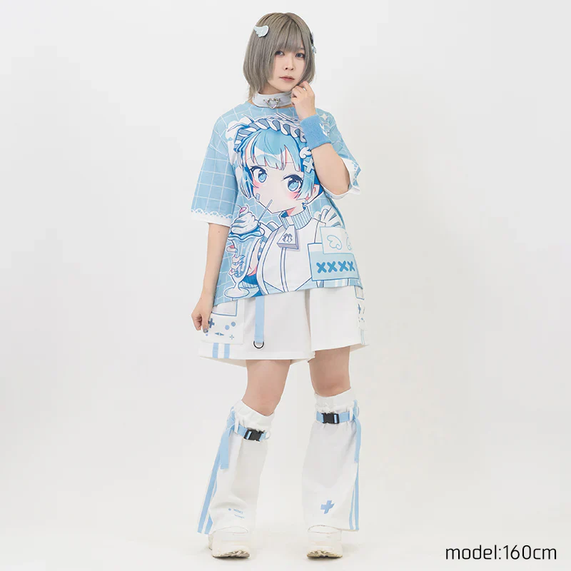 ACDC RAG Tenshi Soda T-Shirt - Blue - Image 4