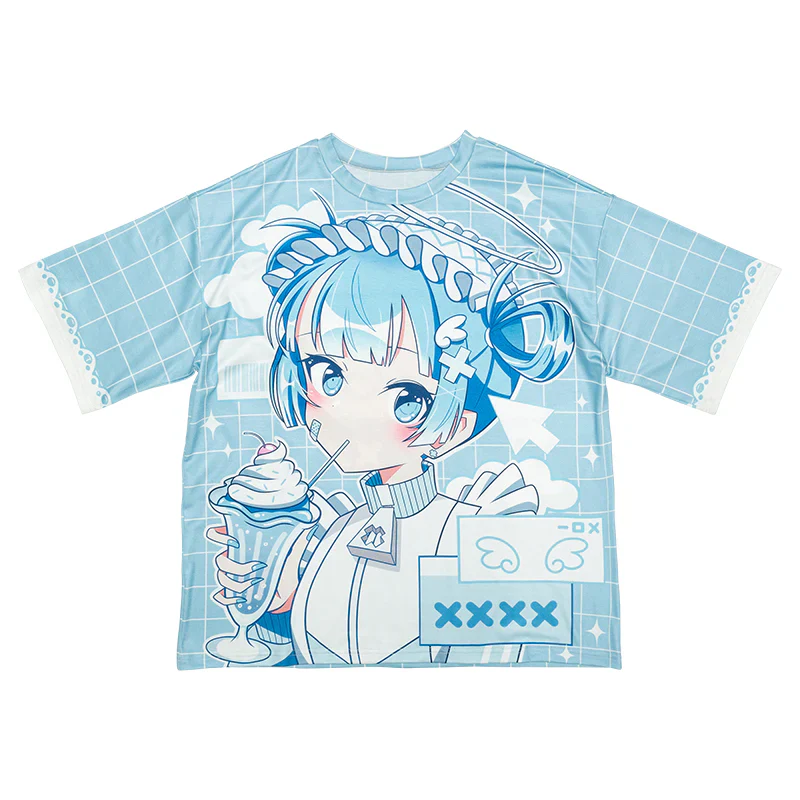 ACDC RAG Tenshi Soda T-Shirt - Blue - Image 9
