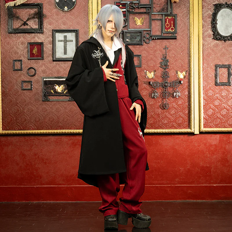 ACDC RAG Vampire School Cloak Robe - Black - Image 10