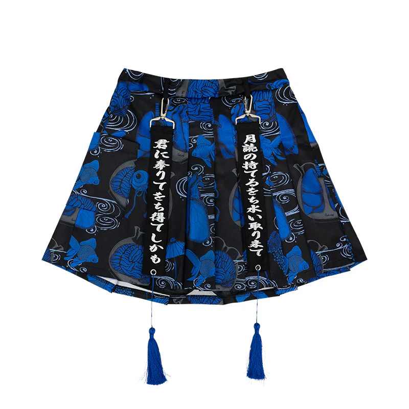 ACDC RAG Wochi Mizu Mini Skirt - Navy - Image 11
