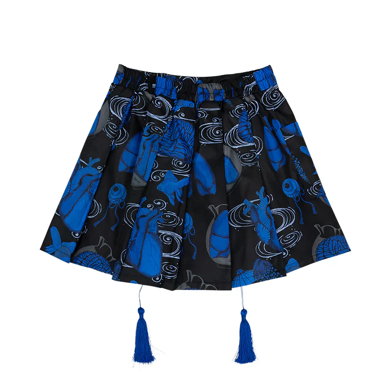 ACDC RAG Wochi Mizu Mini Skirt - Navy - Image 12