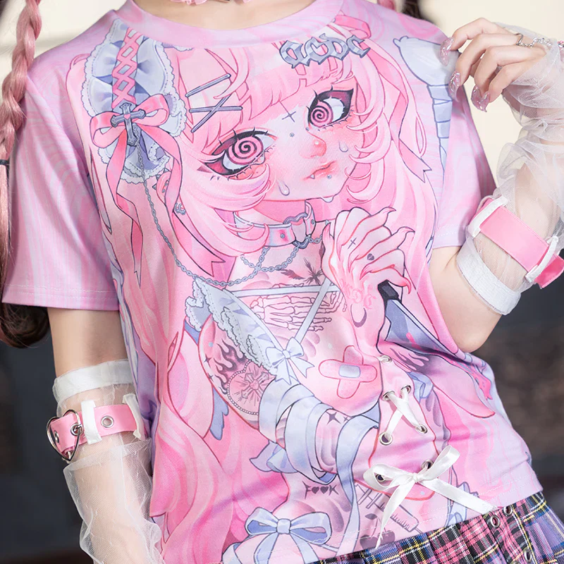ACDC RAG x Kuua - Heaven Chibi Tee Shirt - Image 5