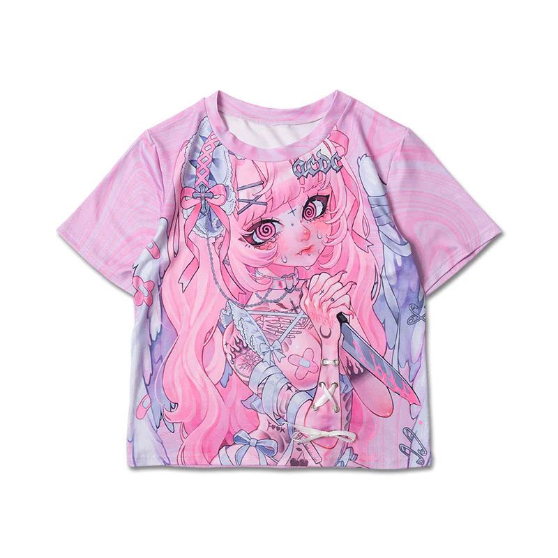 ACDC RAG x Kuua - Heaven Chibi Tee Shirt - Image 8