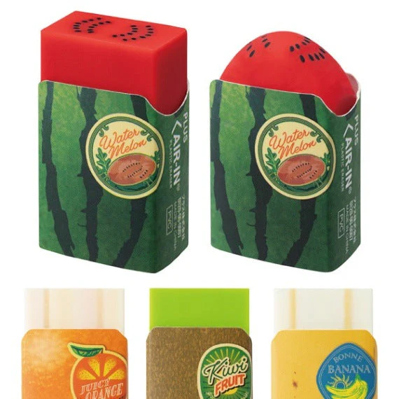 PLUS Air-In Mt. Fuji Eraser - Japanese Fruits Edition - Image 6